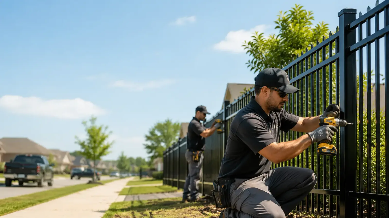 Metal Fence Installation in Chicago Ridge, IL